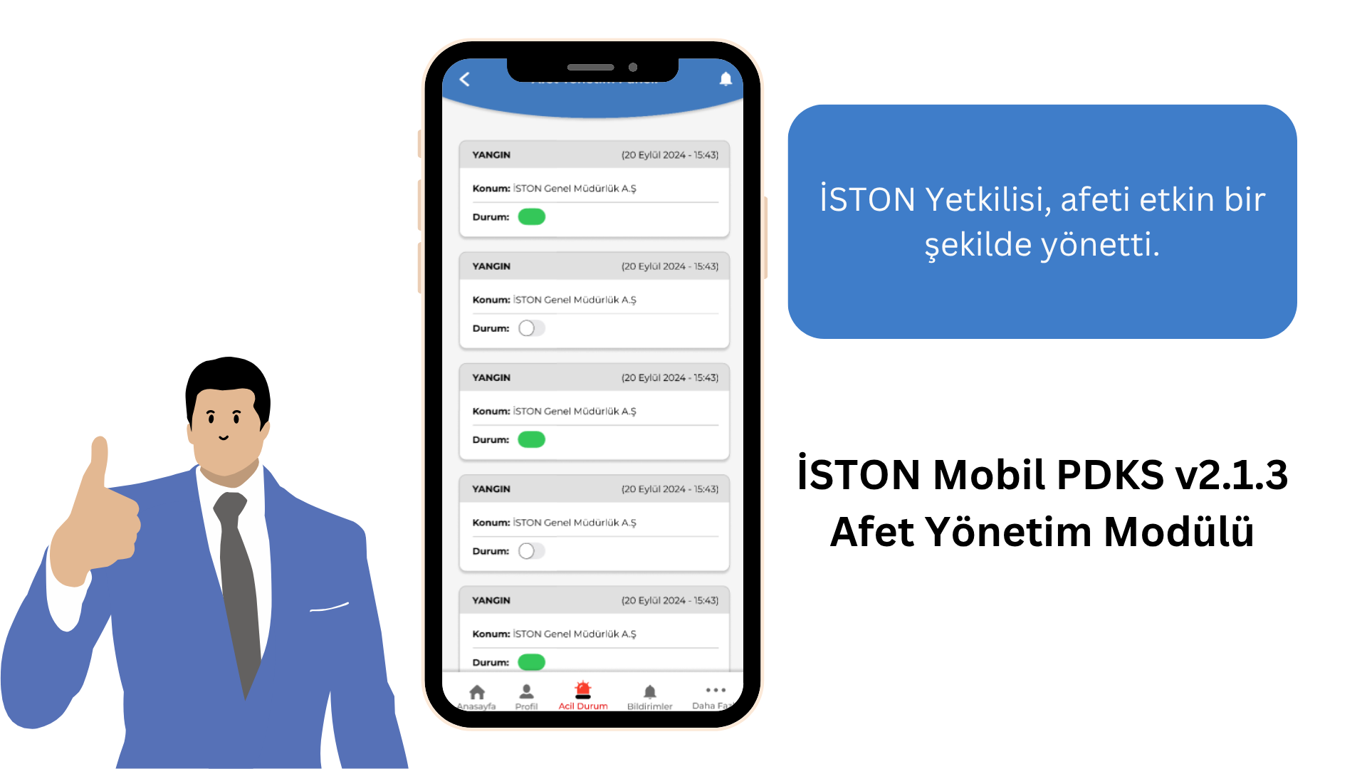 Mobil PDKS - Afet Yönetimi